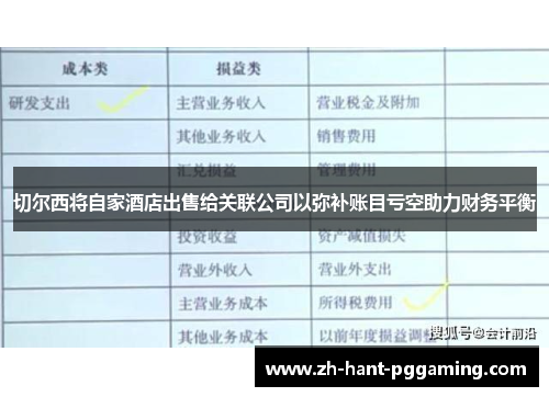 切尔西将自家酒店出售给关联公司以弥补账目亏空助力财务平衡 切尔西将自家酒店出售给关联公司以弥补账目亏空助力财务平衡